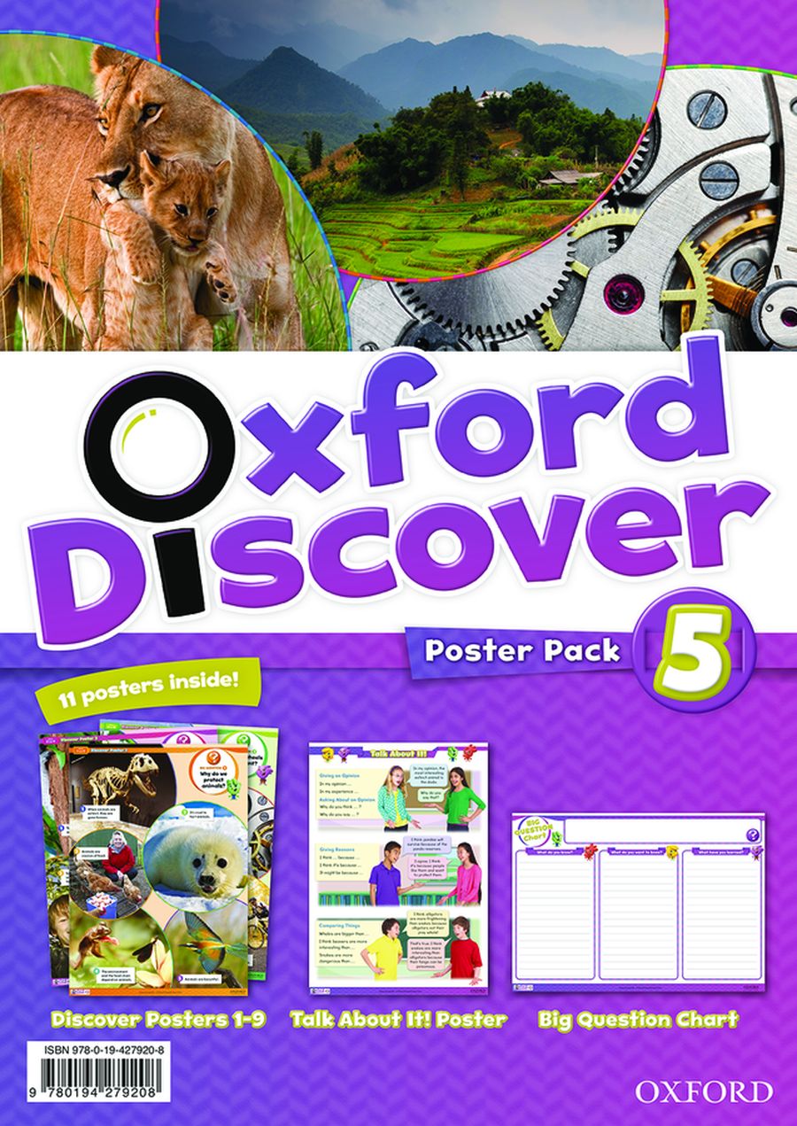 Kenna Bourke Oxford Discover 5 Poster Pack 