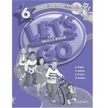 Ritsuko Nakata, Karen Frazier, Barbara Hoskins, and Carolyn Graham Let's Go Third Edition 6 Skills Book with Audio CD Pack 