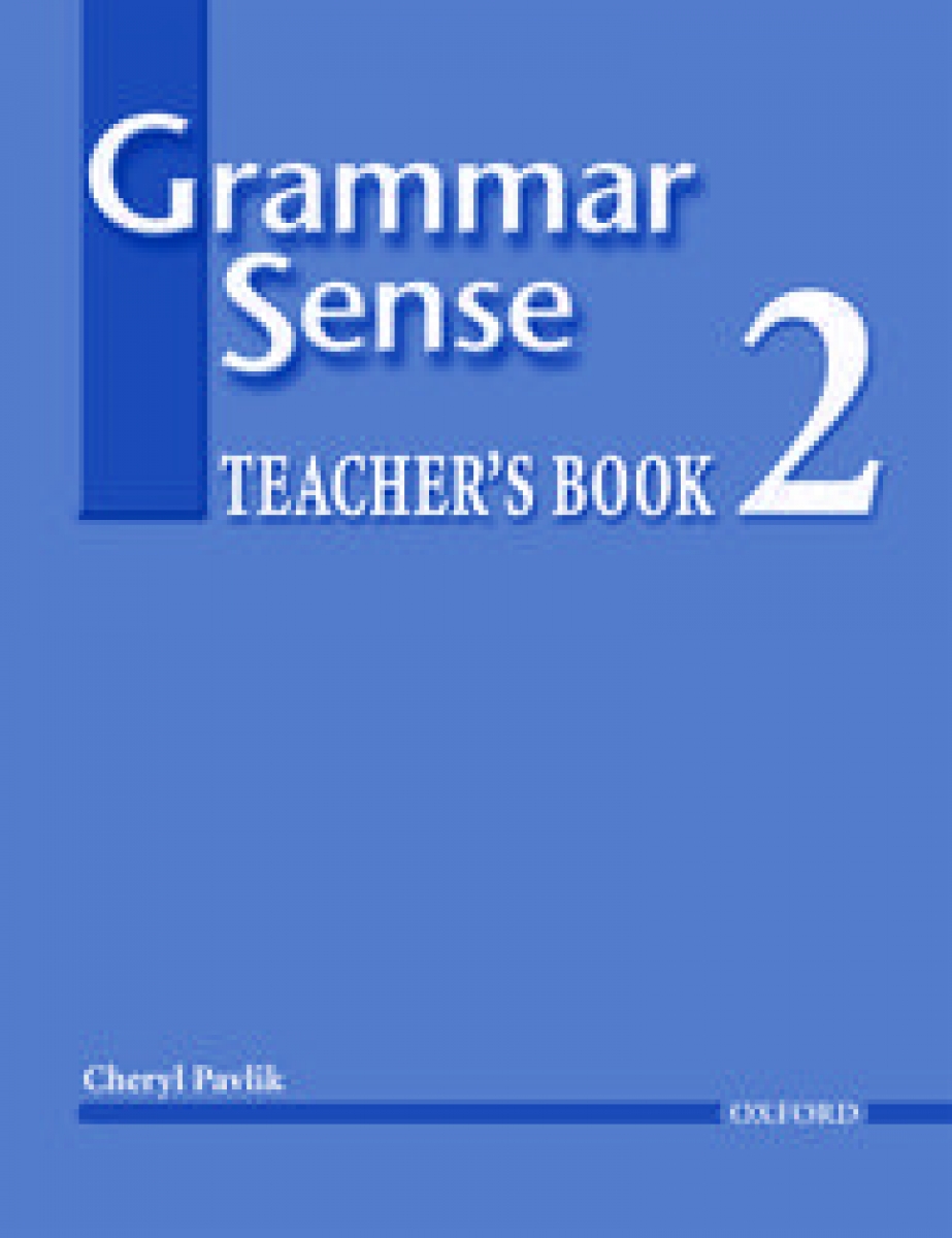 Cheryl Pavlik Grammar Sense 2 Teacher's Book Pack 