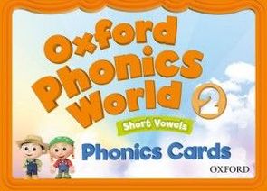 Kaj Schwermer, Julia Chang, Craig Wright Oxford Phonics World 2 Phonics Cards 