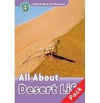 Julie Penn Oxford Read and Discover Level 4 All About Desert Life Audio CD Pack 