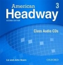 John Soars and Liz Soars American Headway 3 - Second Edition. Class Audio CDs (3) 
