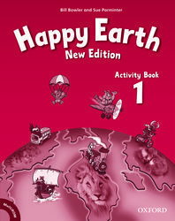 Bill Bowler and Sue Parminter Happy Earth 1 New Edition Activity Book and MultiROM Pack 