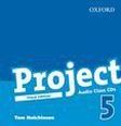 Tom Hutchinson Project 5 Third Edition Class Audio CDs (2) 