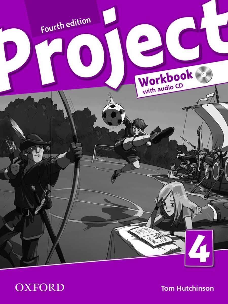 Tom Hutchinson Project Fourth Edition 4 Workbook with Audio CD 