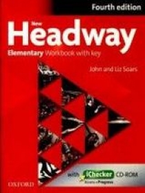 Liz and John Soars New Headway Elementary Fourth Edition Workbook and iChecker with Key 