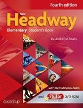 Liz and John Soars New Headway Elementary Fourth Edition Student's Book with iTutor and Oxford Online Skills 