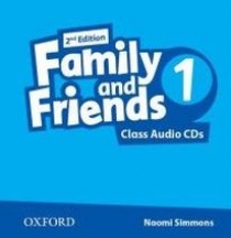 Tamzin Thompson, Naomi Simmons, Jenny Quintana Family and Friends Second Edition 1 Class Audio CD's (2) 