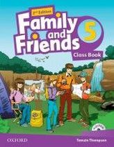 Tamzin Thompson, Naomi Simmons, Jenny Quintana Family and Friends Second Edition 5 Class Book and multiROM Pack 