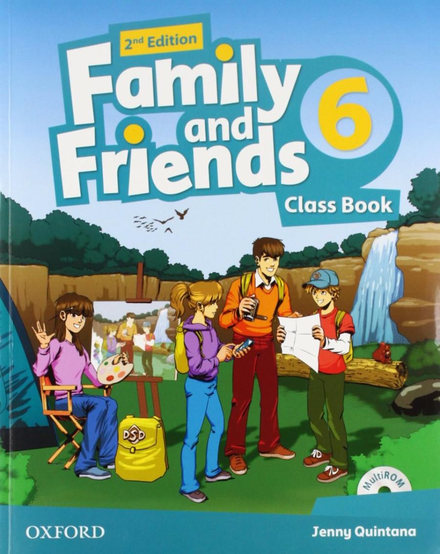 Tamzin Thompson, Naomi Simmons, Jenny Quintana Family and Friends Second Edition 6 Class Book and multiROM Pack 