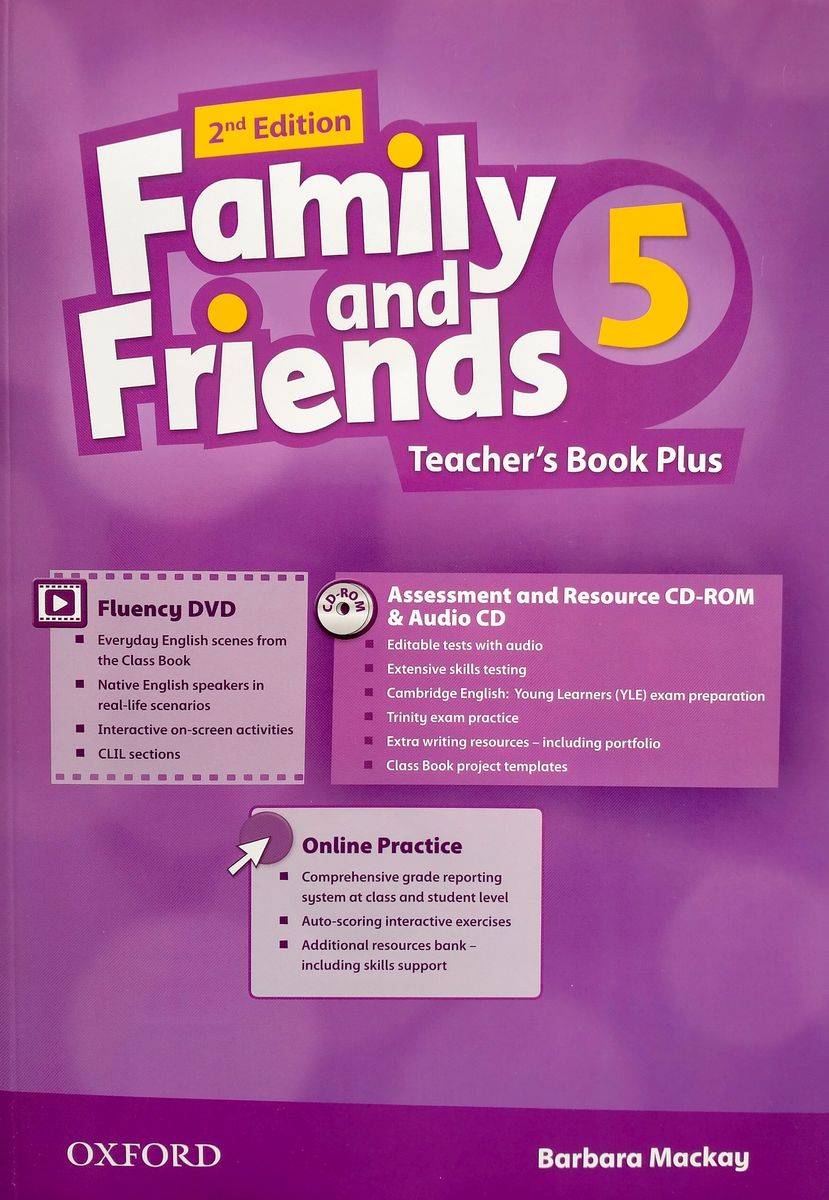 Tamzin Thompson, Naomi Simmons, Jenny Quintana Family and Friends Second Edition 5 Teachers Book Pack 