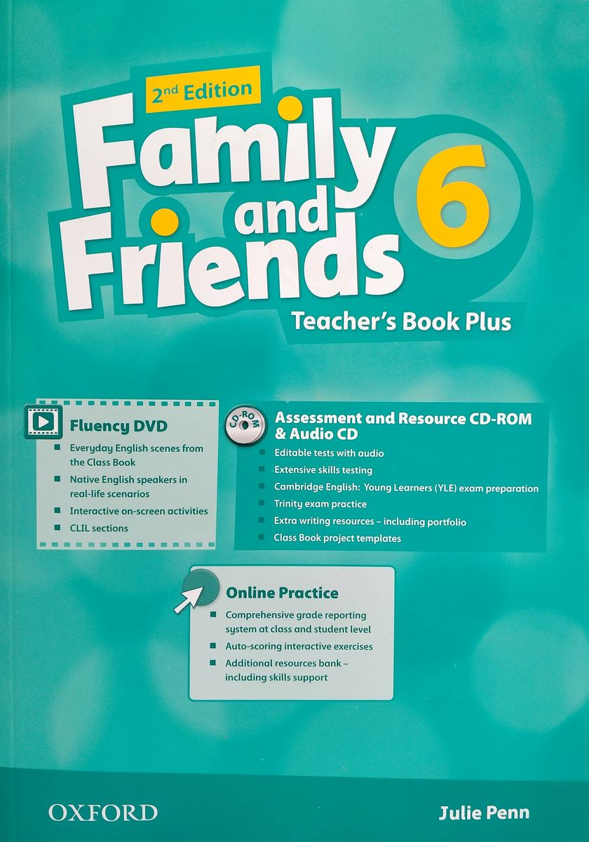Tamzin Thompson, Naomi Simmons, Jenny Quintana Family and Friends Second Edition 6 Teachers Book Pack 