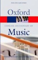 Michael Kennedy The Concise Oxford Dictionary of Music (Oxford Paperback Reference) 