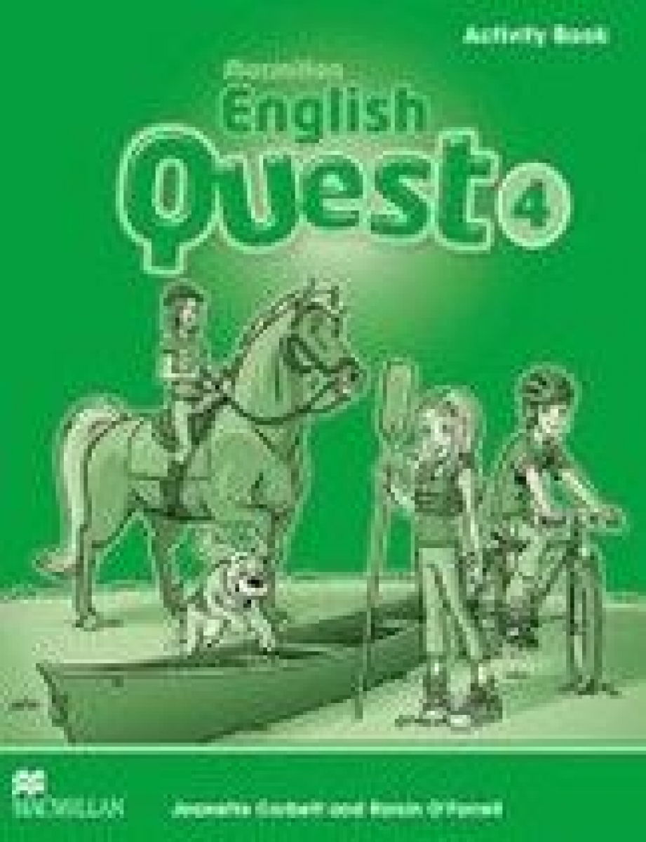 Jeanette Corbett, Roisin O'Farrell Macmillan English Quest Level 4 Activity Book 