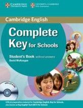 David McKeegan Complete Key for Schools Student's Pack (Student's Book without Answers with CD-ROM, Workbook without Answers with Audio CD) 