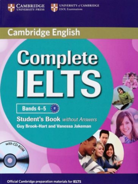 Guy Brook-Hart, Vanessa Jakeman Complete IELTS Bands 4-5 Student's Book without answers with CD-ROM 