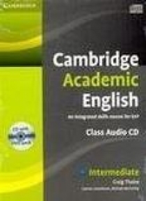 Craig Thaine Cambridge Academic English B1+ Intermediate Class Audio CD and DVD Pack 