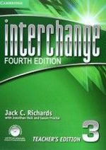 Jack C. Richards Interchange Fourth Edition 3 Teacher's Edition with Assessment Audio CD/ CD-ROM 