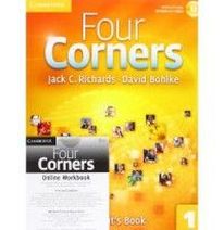 Jack C. Richards, David Bohlke Four Corners Level 1 Student's Book with Self-study Audio CD and Online Workbook Pack 