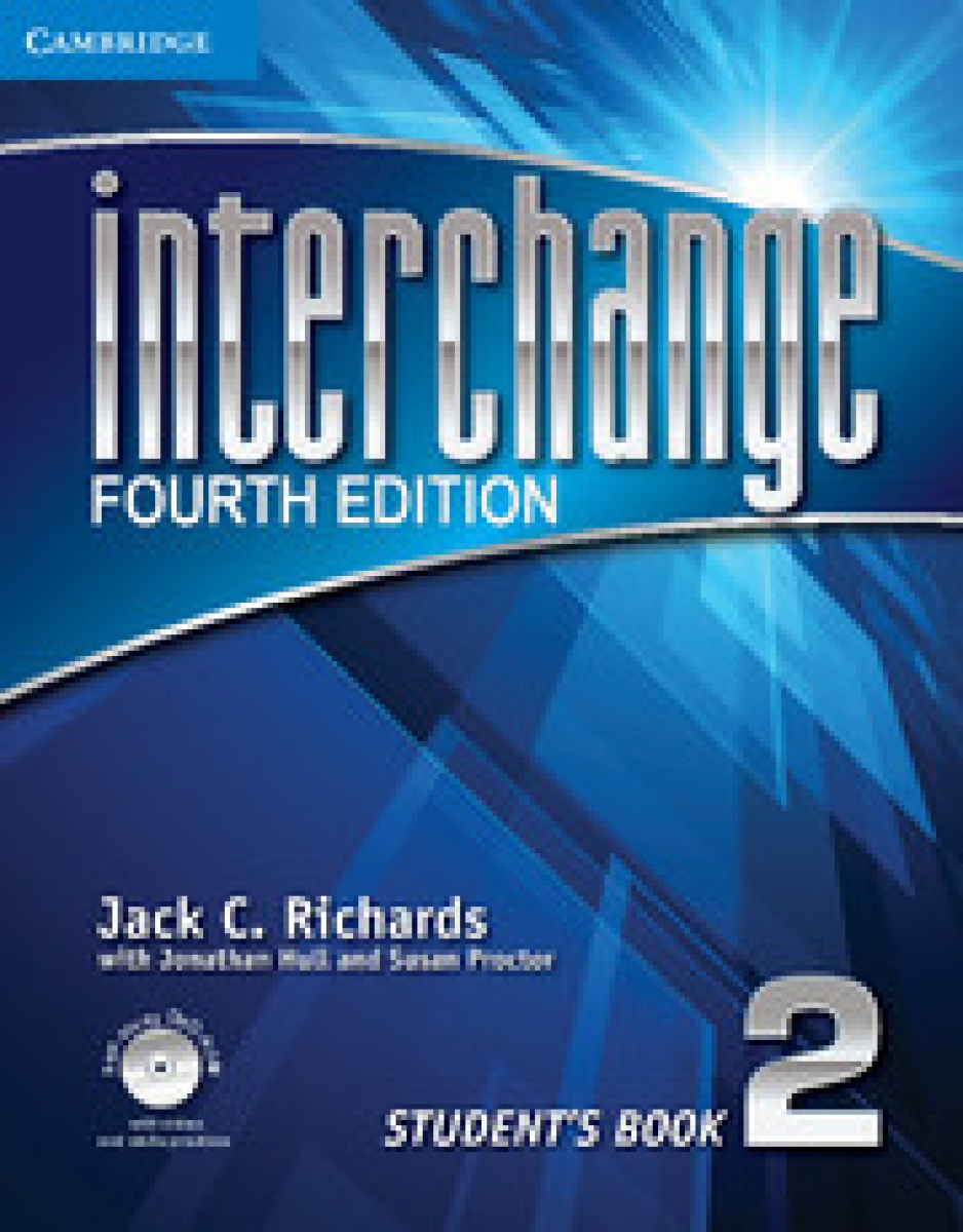 Jack C. Richards Interchange Fourth Edition 2 Student's Book with Self-study DVD-ROM 