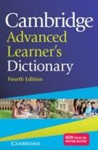 Cambridge Advanced Learner's Dictionary 4th Edition Paperback 