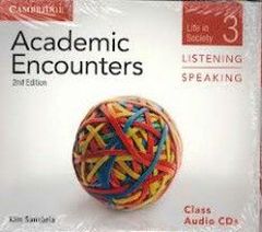 Kim Sanabria, Bernard Seal Academic Encounters 2nd Edition Level 3: Life in Society - Listening and Speaking Class Audio CDs (3) 