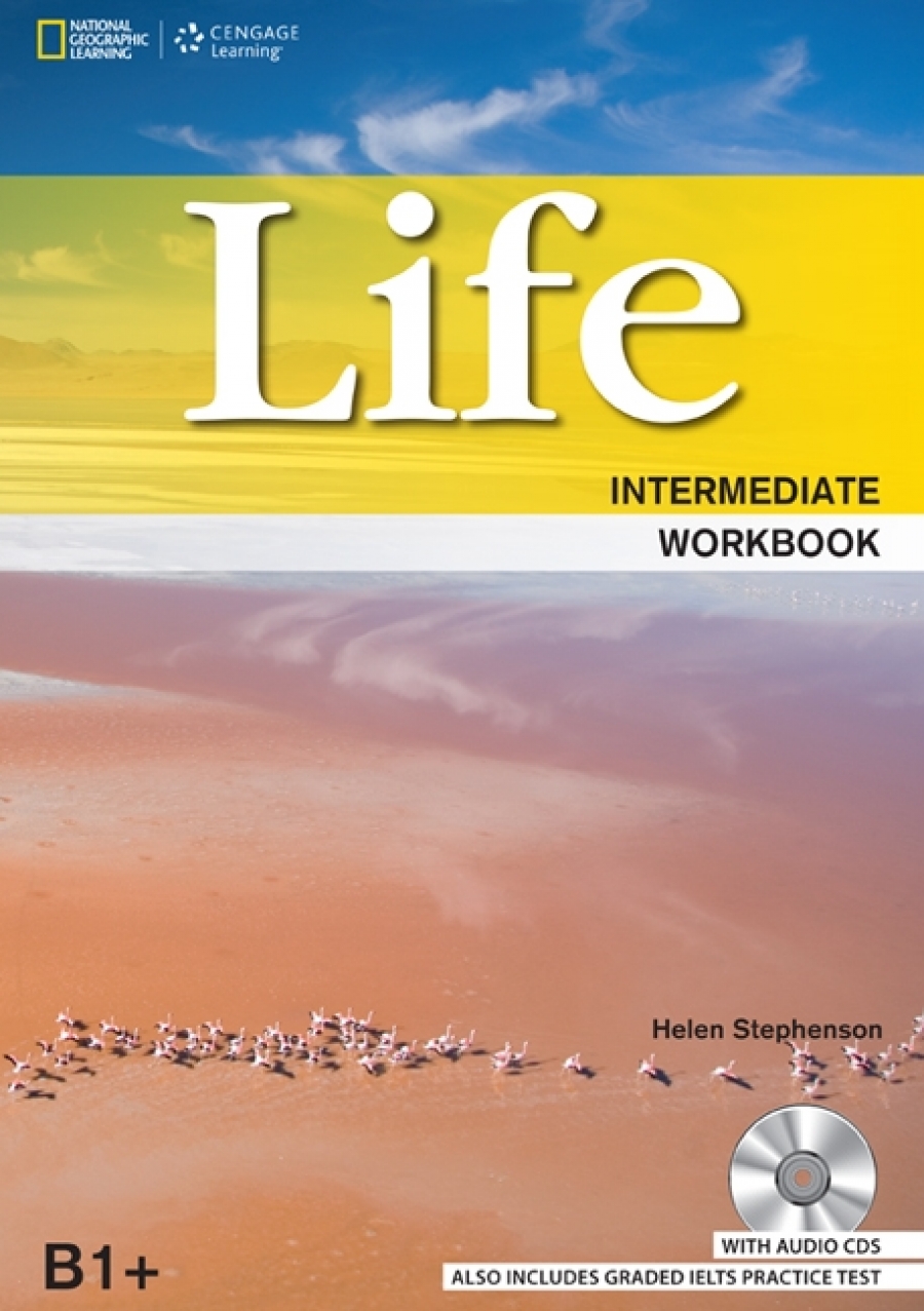 John Hughes, Paul Dummett, Helen Stephenson Life Intermediate Workbook + Audio CD 
