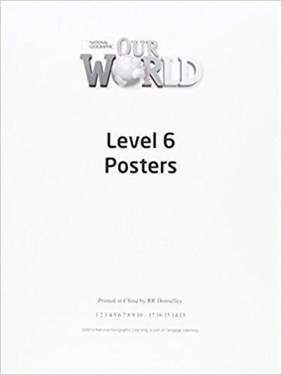 Shin & Crandall Our World 6 Poster Set 