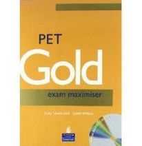 Judith Wilson PET Gold Exam Maximiser (without Key) and Audio CD Pk 