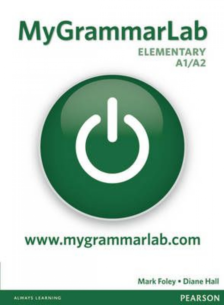 Diane Hall MyGrammarLab Elementary (A1/ A2) Student Book (without Key) and MyLab 