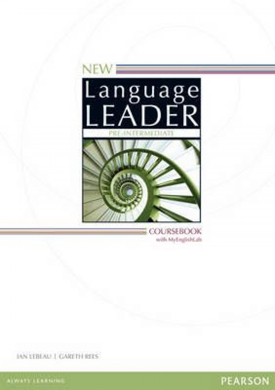 Gareth Rees, Ian Lebeau New Language Leader Pre-intermediate Coursebook with MyEnglishLab 