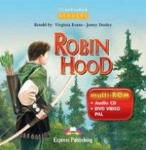retold by Virginia Evans - Jenny Dooley Robin Hood. Audio CD. (Illustrated).  CD 
