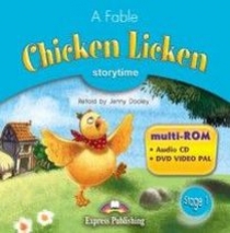 A Fable retold by Jenny Dooley Chicken Licken. multi-ROM (Audio CD / DVD Video PAL).  CD/ DVD  