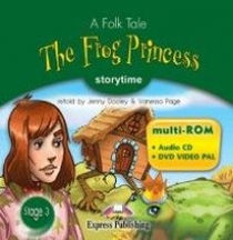A Folk Tale retold by Jenny Dooley Stage 3 - The Frog Princess. multi-ROM (Audio CD / DVD Video PAL) 