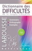 Georges Niobey, Thomas de Galiana, Rene Lagane, Guy Jouannon Dictionnaire des difficultes de la langue francaise Larousse 