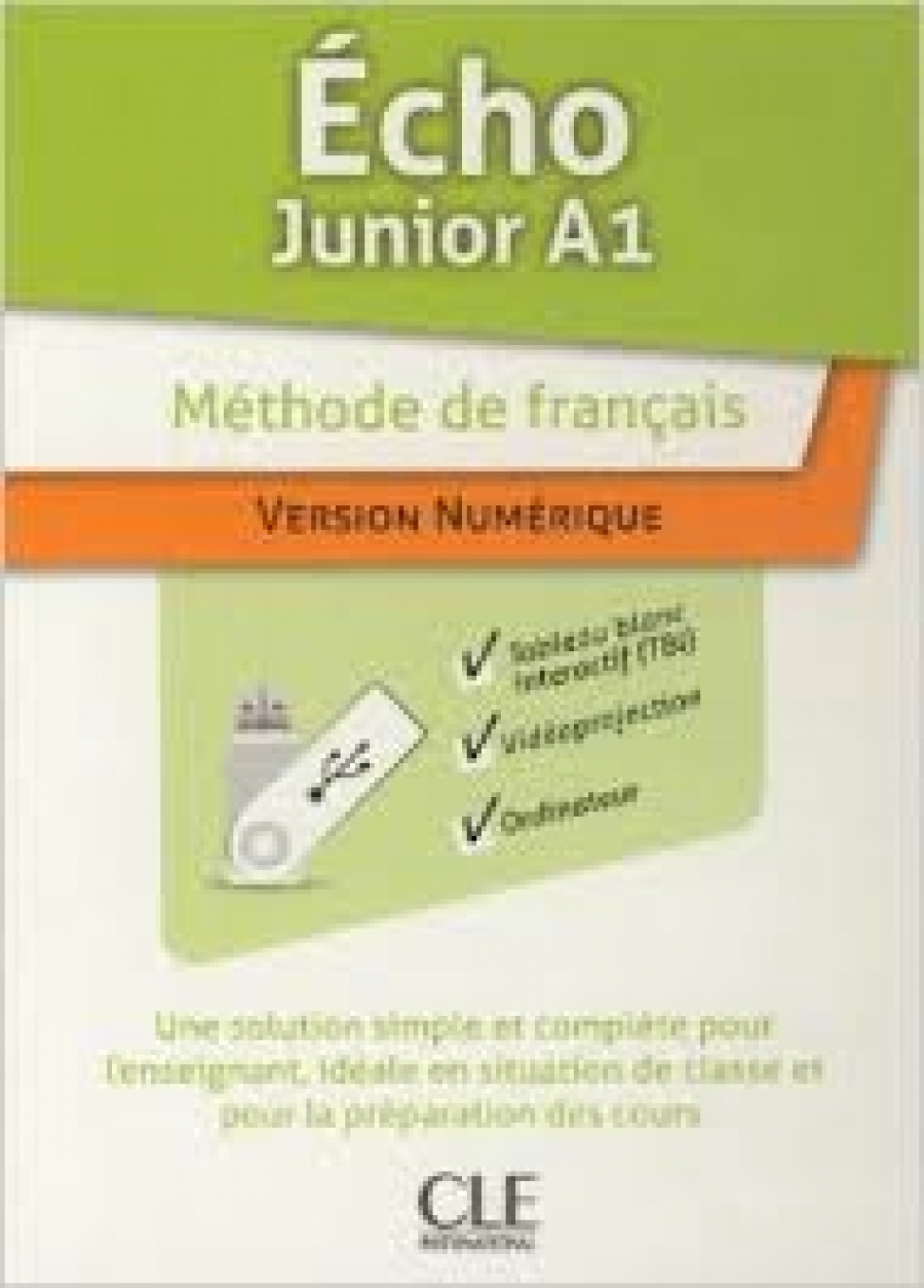 Jacky Girardet, Jacques Pecheur Echo Junior A1 - Ressources Numeriques Pour Tbi Sur Cle Usb 