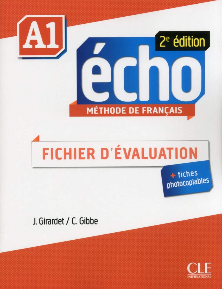 J. Girardet Echo A1 - 2e edition - Fichier D'evaluation 