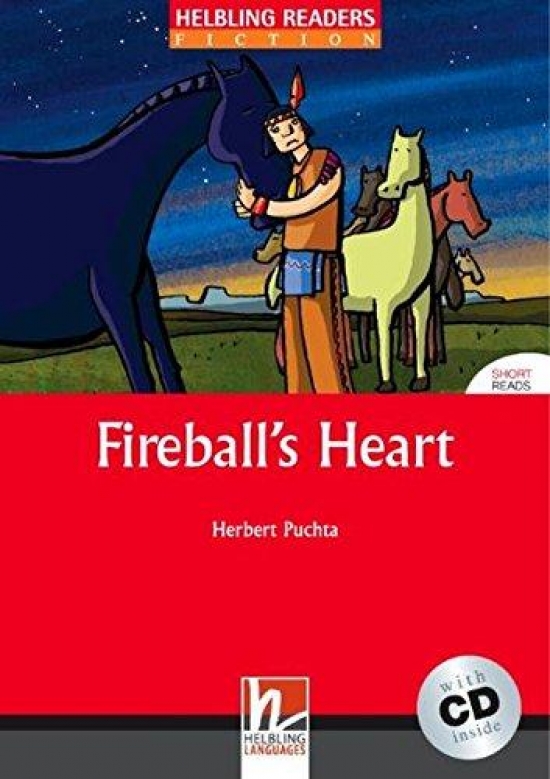 Herbert Puchta Red Series Short Reads Level 1: Fireball's Heart + CD 