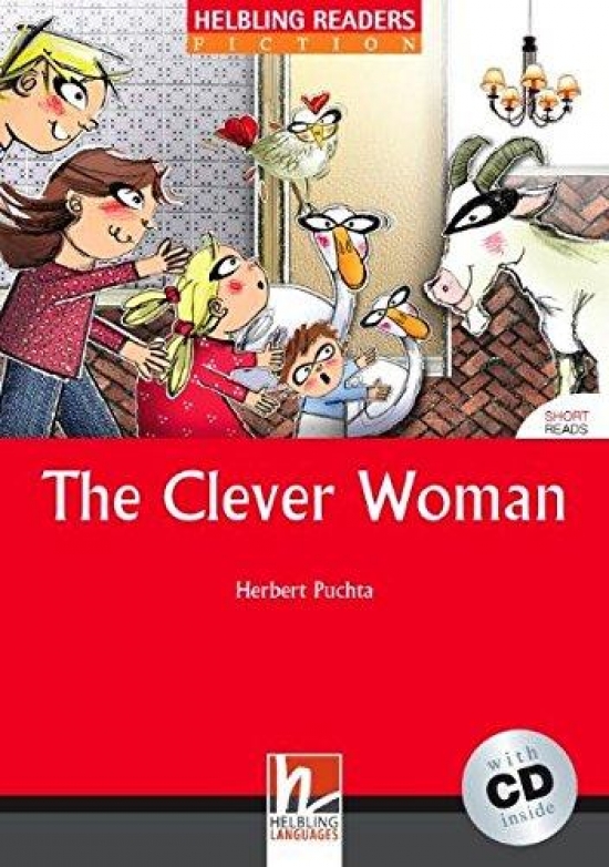 Herbert Puchta Red Series Short Reads Level 1: The Clever Woman + CD 