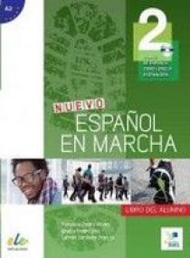 Francisca Castro, Pilar Diaz, Ignacio Rodero, Carmen Sardinero Nuevo Espanol en marcha 2 (A2) Libro del alumno + CD 