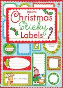 Barber L. Christmas Sticky Labels 