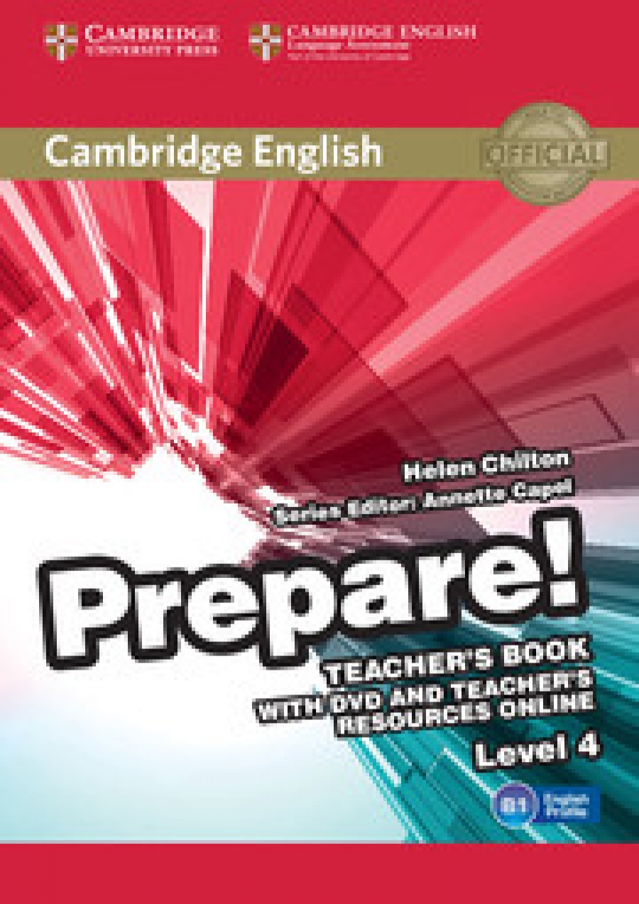Capel Cambridge English Prepare! Level 4. Teacher's Book and Teacher's Resources Online: Level 4 