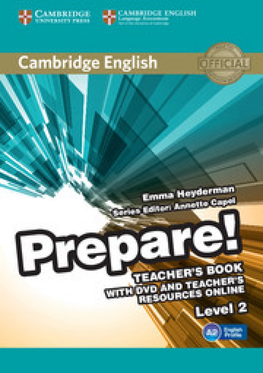 Davies Cambridge English Prepare! Level 2 Teacher's Book and Teacher's Resources Online 