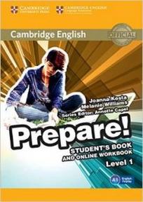 Kosta Cambridge English Prepare! Level 1 Student's Book and Online Workbook 