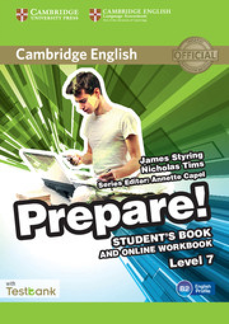 Capel Cambridge English Prepare! Level 7. Student's Book and Online Workbook with Testbank 