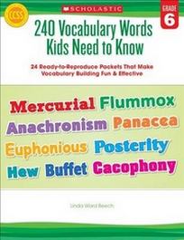 Beech L.W. 240 Vocabulary Words Kids Need to Know. Grade 6 