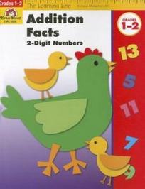 Addition Facts. 2-Digit Numbers, Grades 1-2 