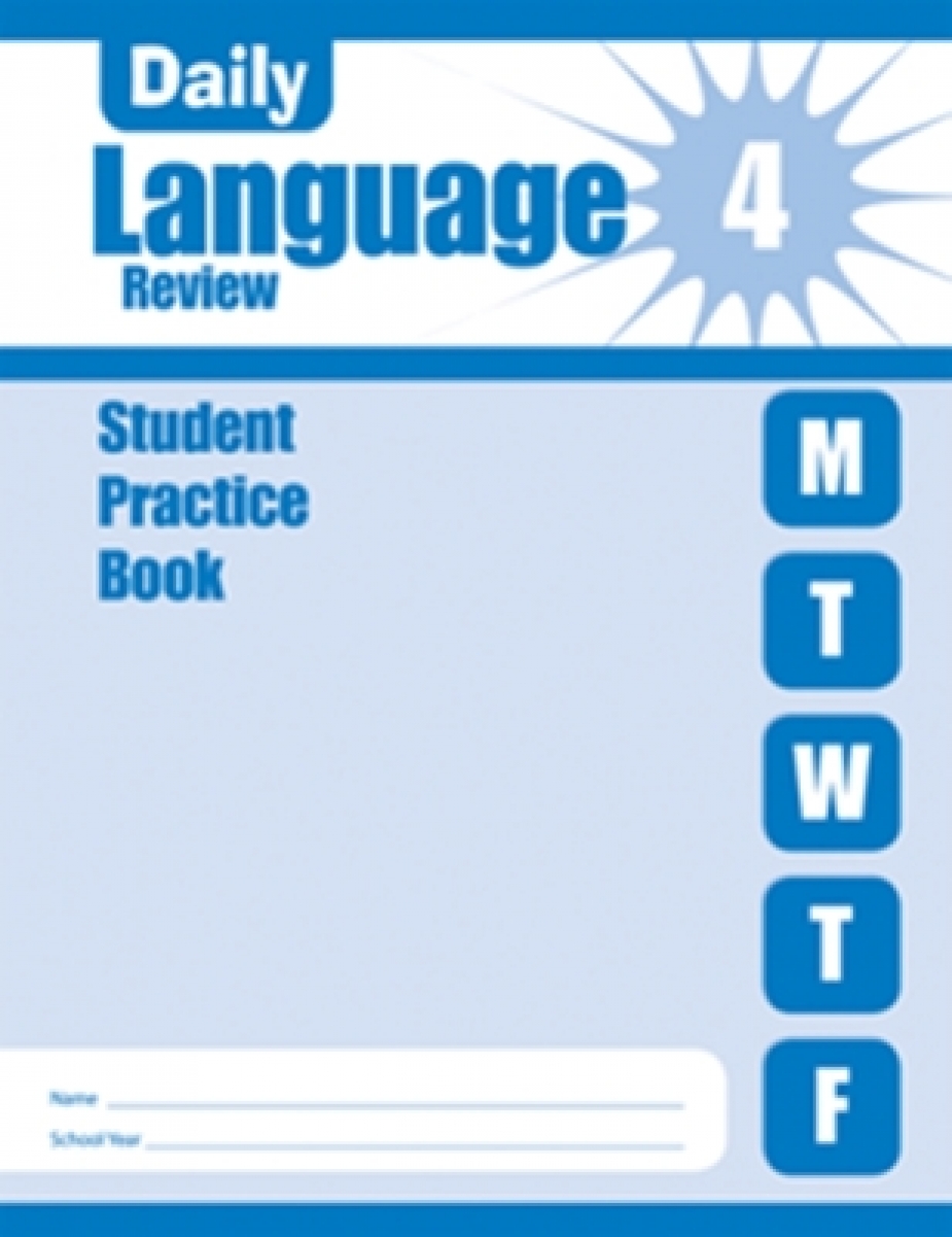 Daily Language Review. Student Book, Grade 4 