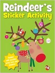 Blake C. Christmas Sticker Activity - Rudolph's Red Nose 