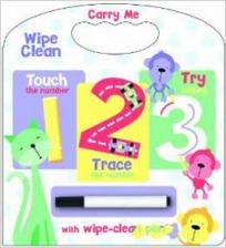 Massey K. Carry Me Wipe Clean: 123. Board book 